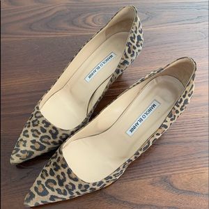 Manolo Blahnik kitten heels